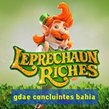 gdae concluintes bahia